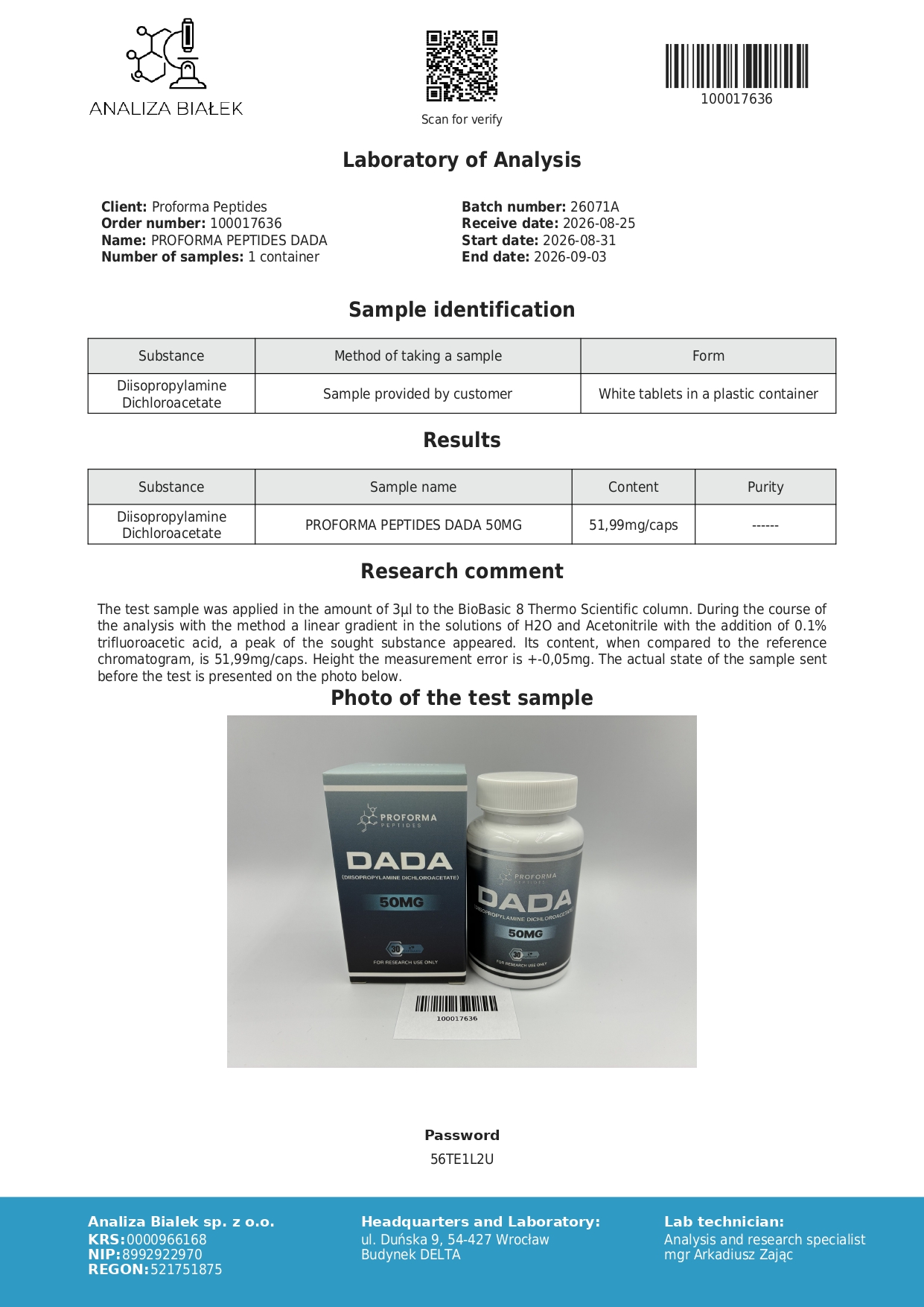 DADA 50mg - Image 3