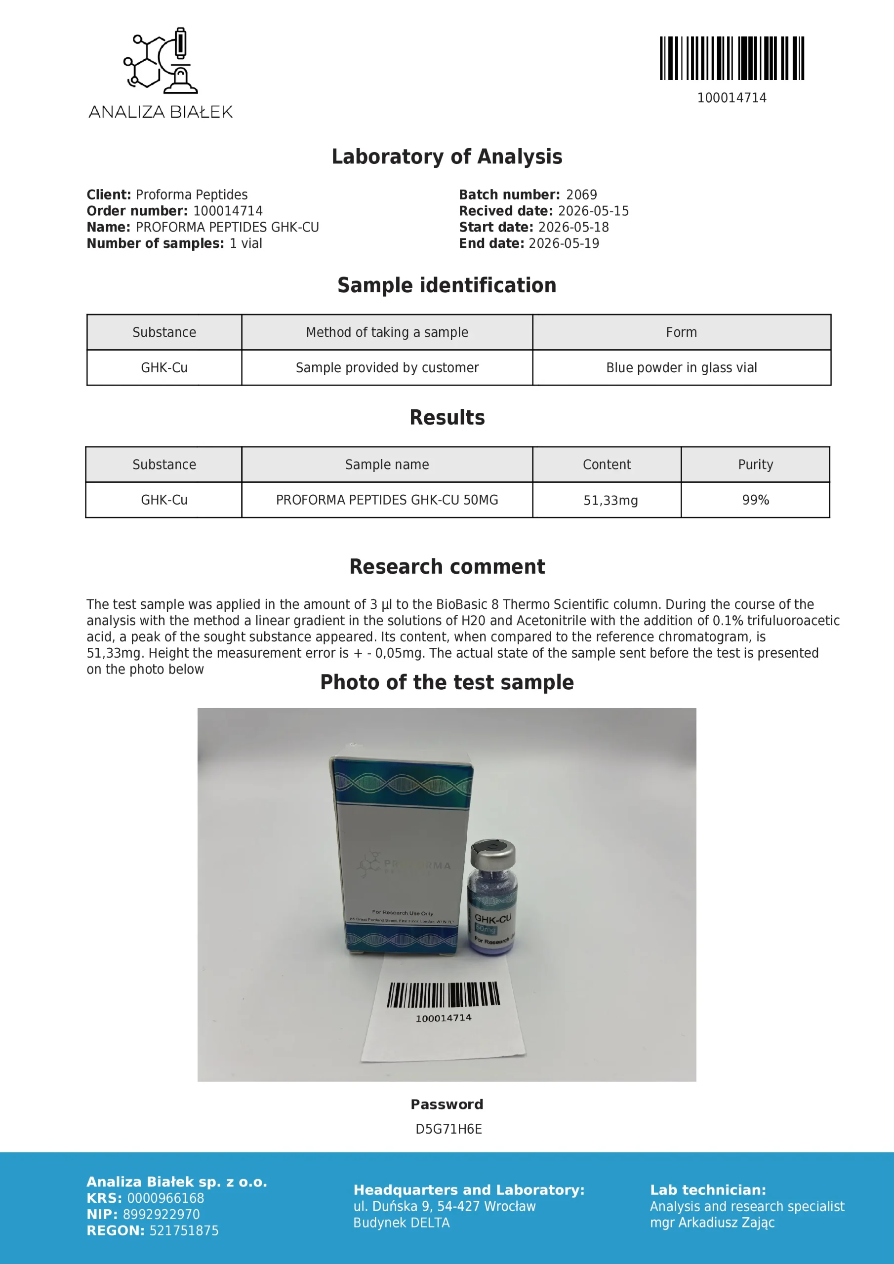 GHK-CU 50mg - Image 4