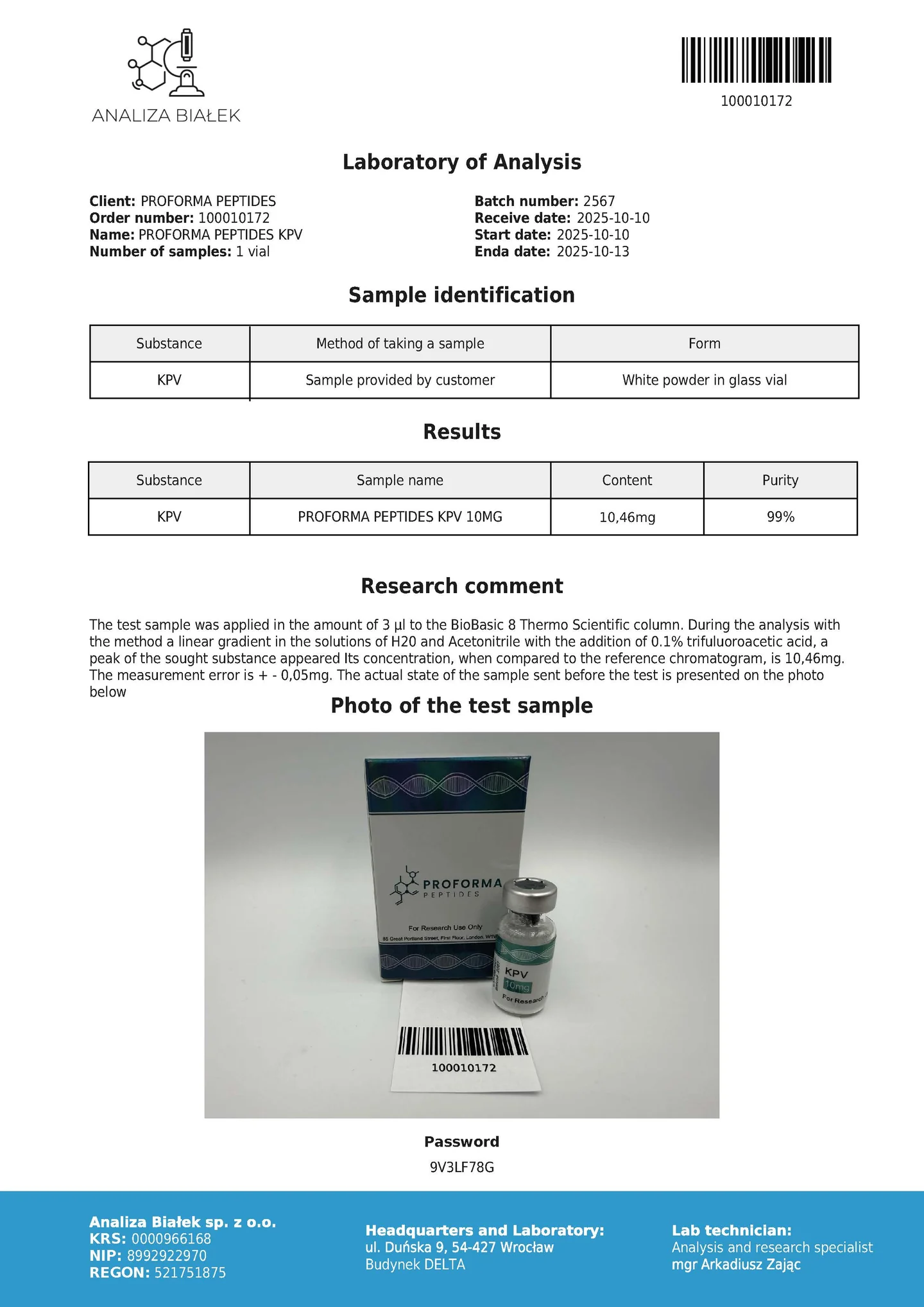 KPV 10mg - Image 4