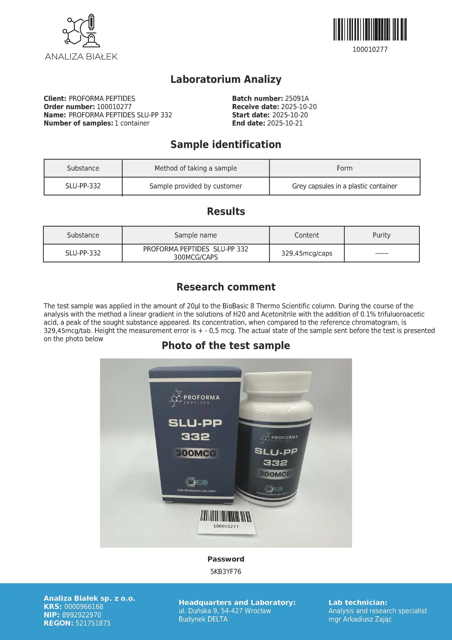 SLU-PP 332 300mcg Capsules - Image 5